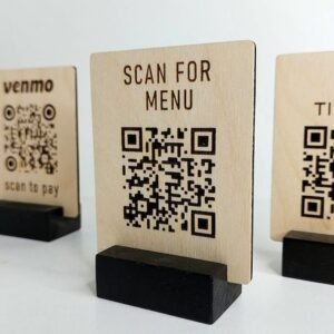 QR stand for digital Menu.