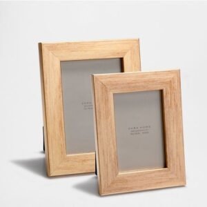 Square minimal handmade wooden frame(set of 2)